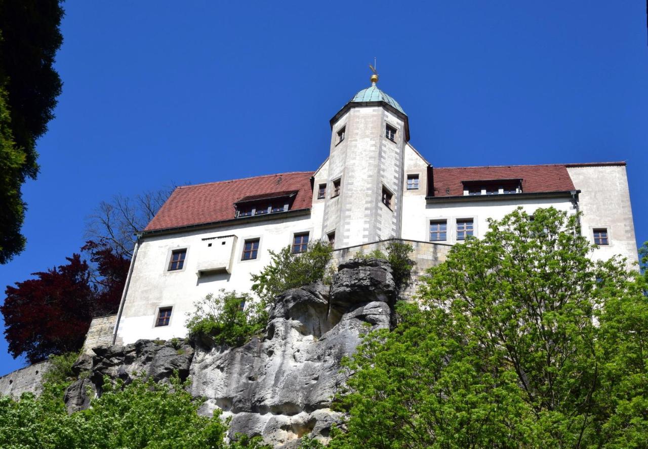 Cosis Ferienwohnung Hohnstein Bagian luar foto