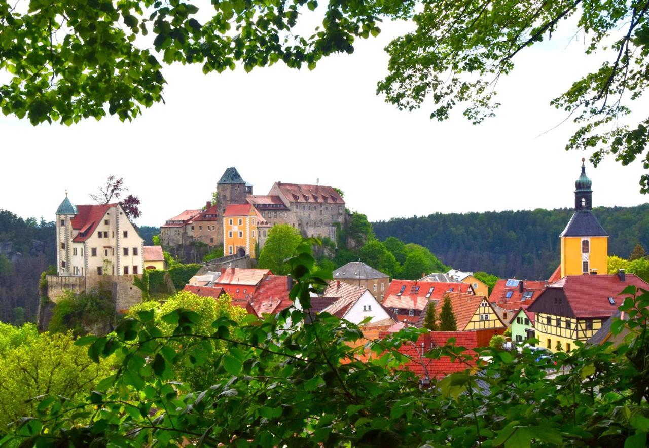 Cosis Ferienwohnung Hohnstein Bagian luar foto