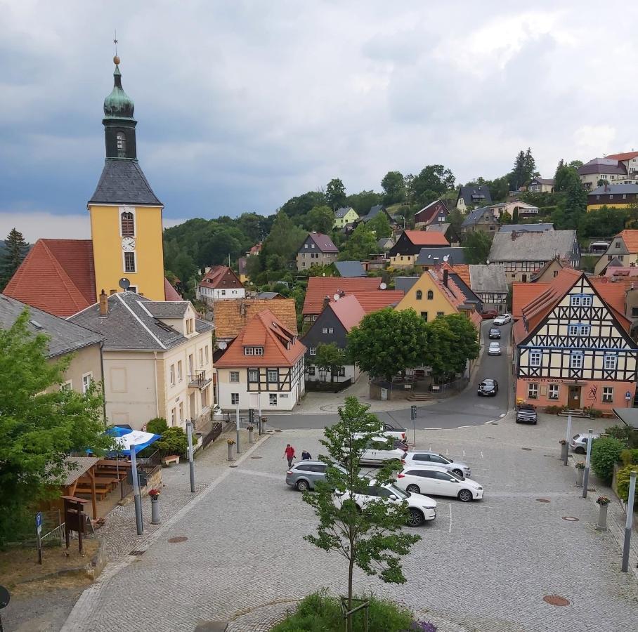 Cosis Ferienwohnung Hohnstein Bagian luar foto